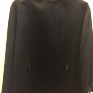 Black satin Versace jacket